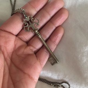 Sterling silver Key necklace